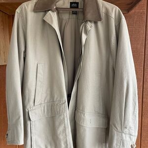 G.H. Bass & Co. Men's Beige Trench Coat